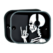 Automobilinės užuolaidėlės Skeleton